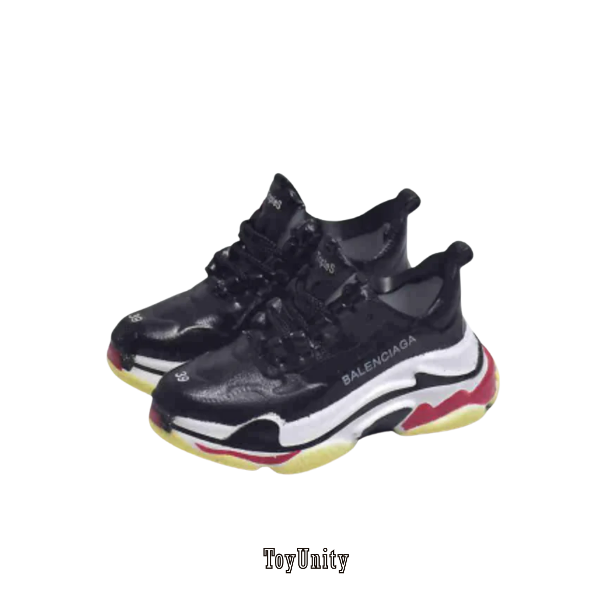 Dolls Designer Chunky Trainers - Black Multicolor