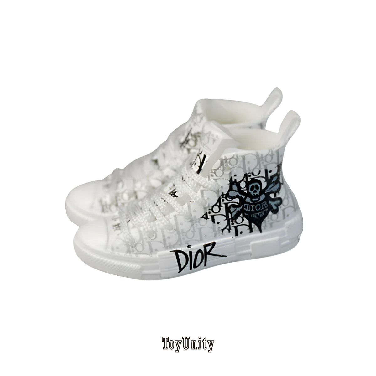 Dolls CD Inspired High-Top Miniature Sneakers