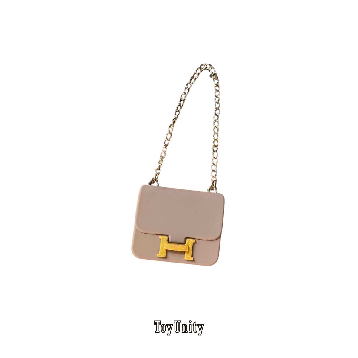 Mini Flap Taupe Bag