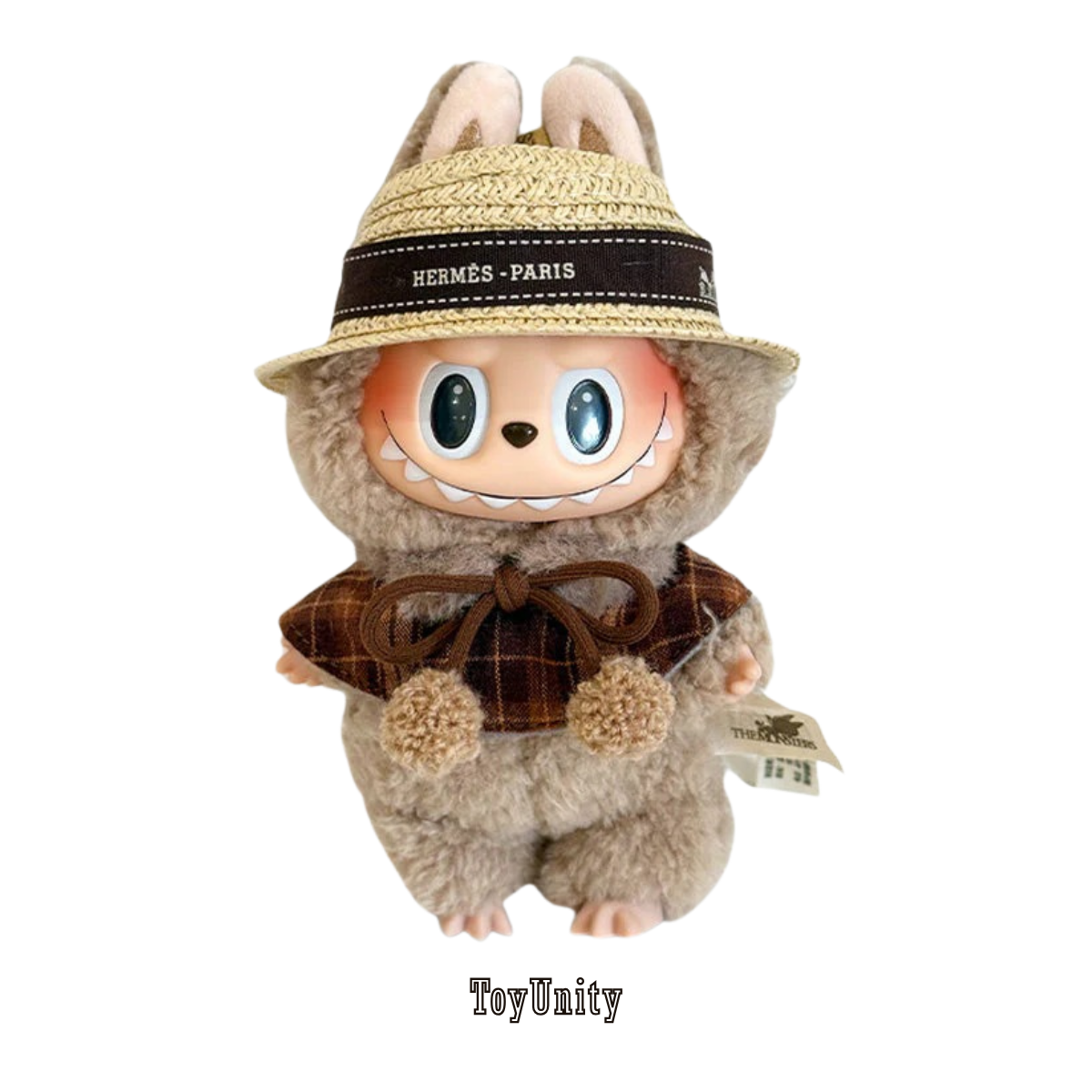 H Style Straw hat + cloak + scarf - ToyUnity