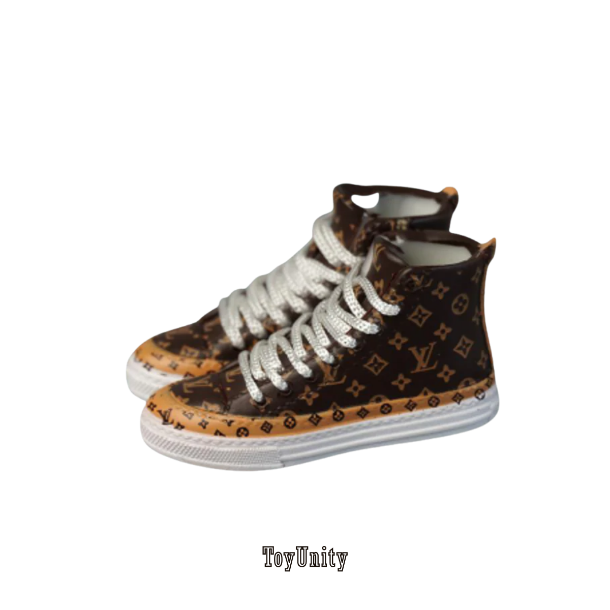 Dolls Inspired High-Top Trainers - Classic Brown