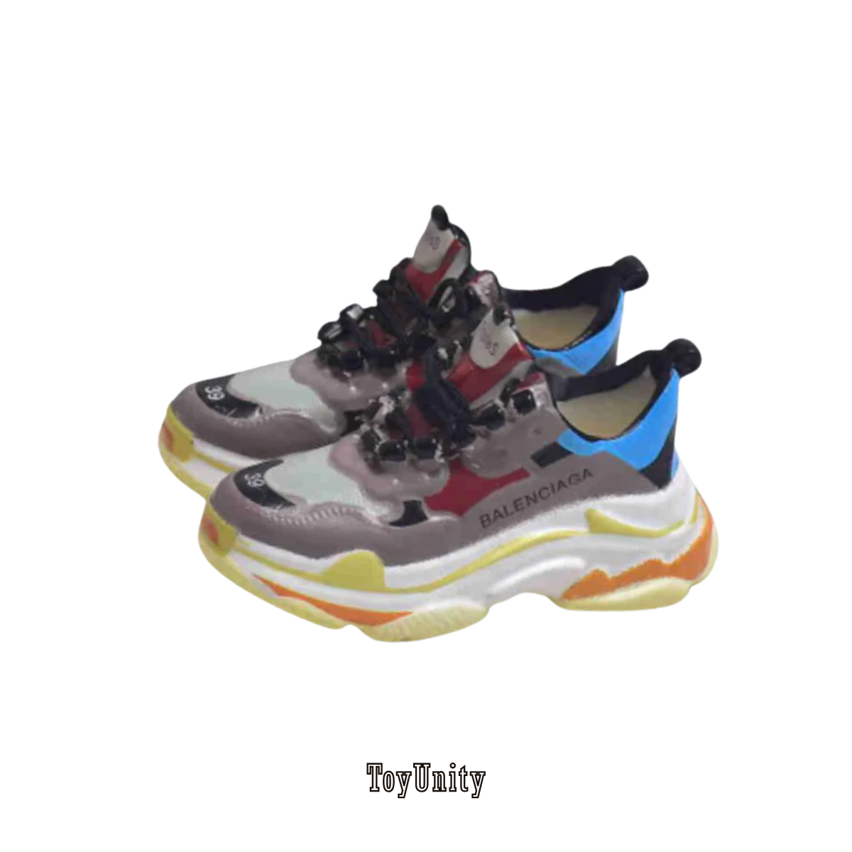 Dolls Designer Chunky Trainers - Multicolor - ToyUnity