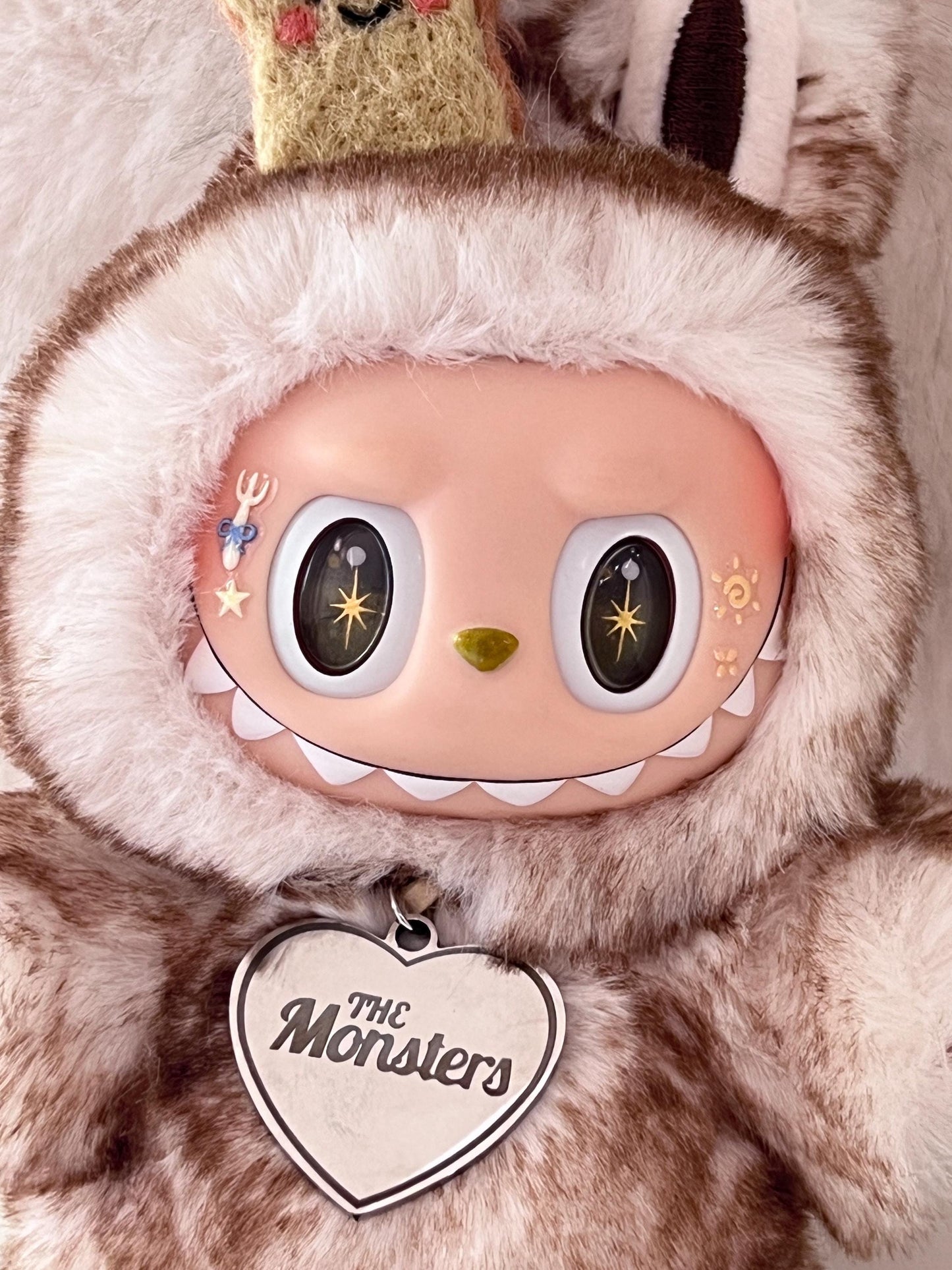 Custom labubu Doll Original brown bread Handmade Modification | Limited RARE - ToyUnity