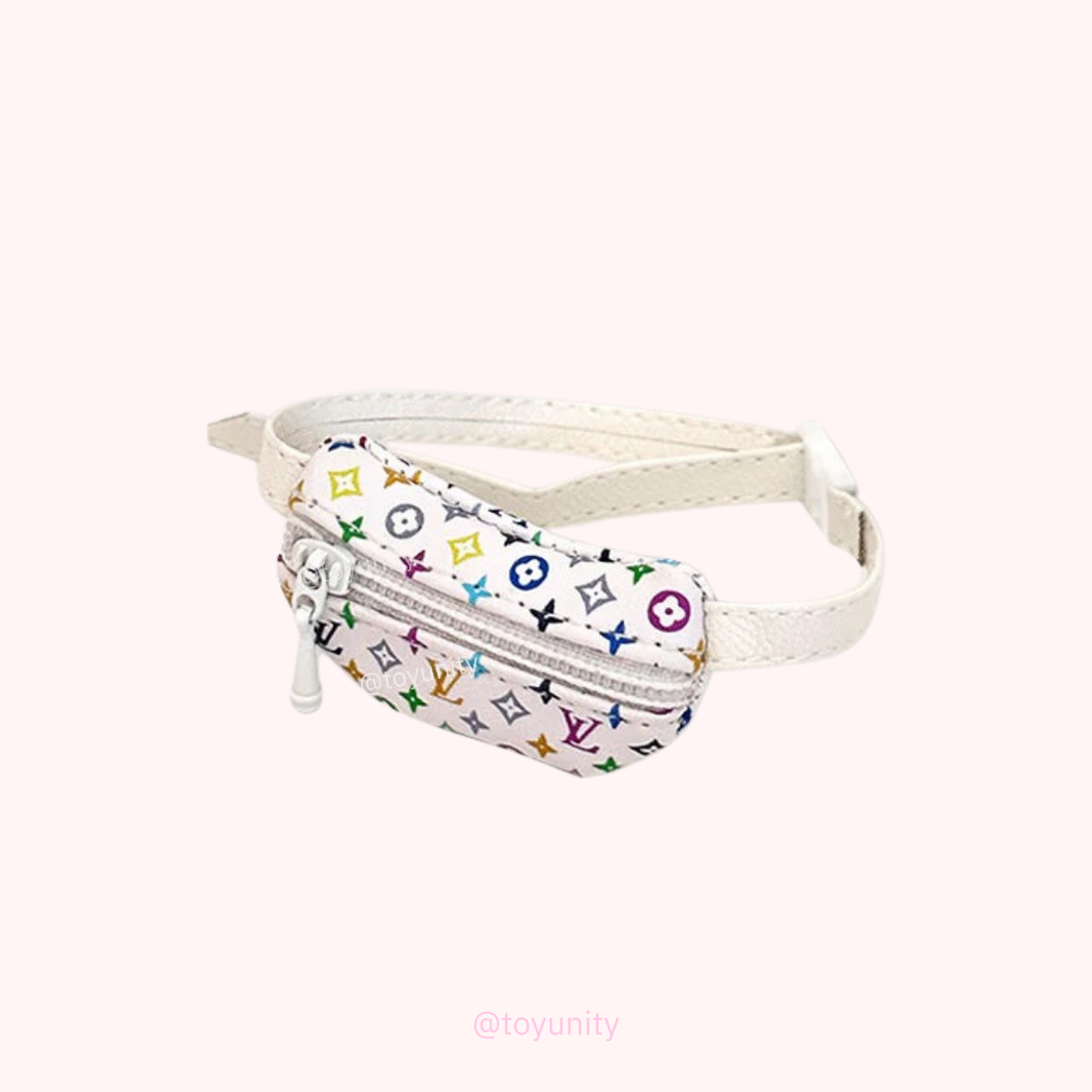 Labubu White PopCore Belt Bag ToyUnity