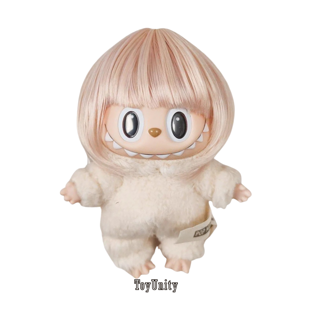 Labubu Cloth Pixie Color Pop Wig