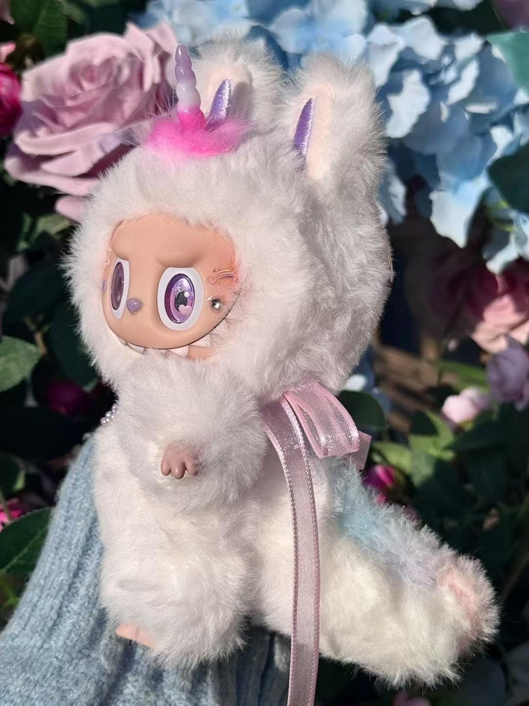 labubu Doll Original unicorn Handmade Modification - ToyUnity