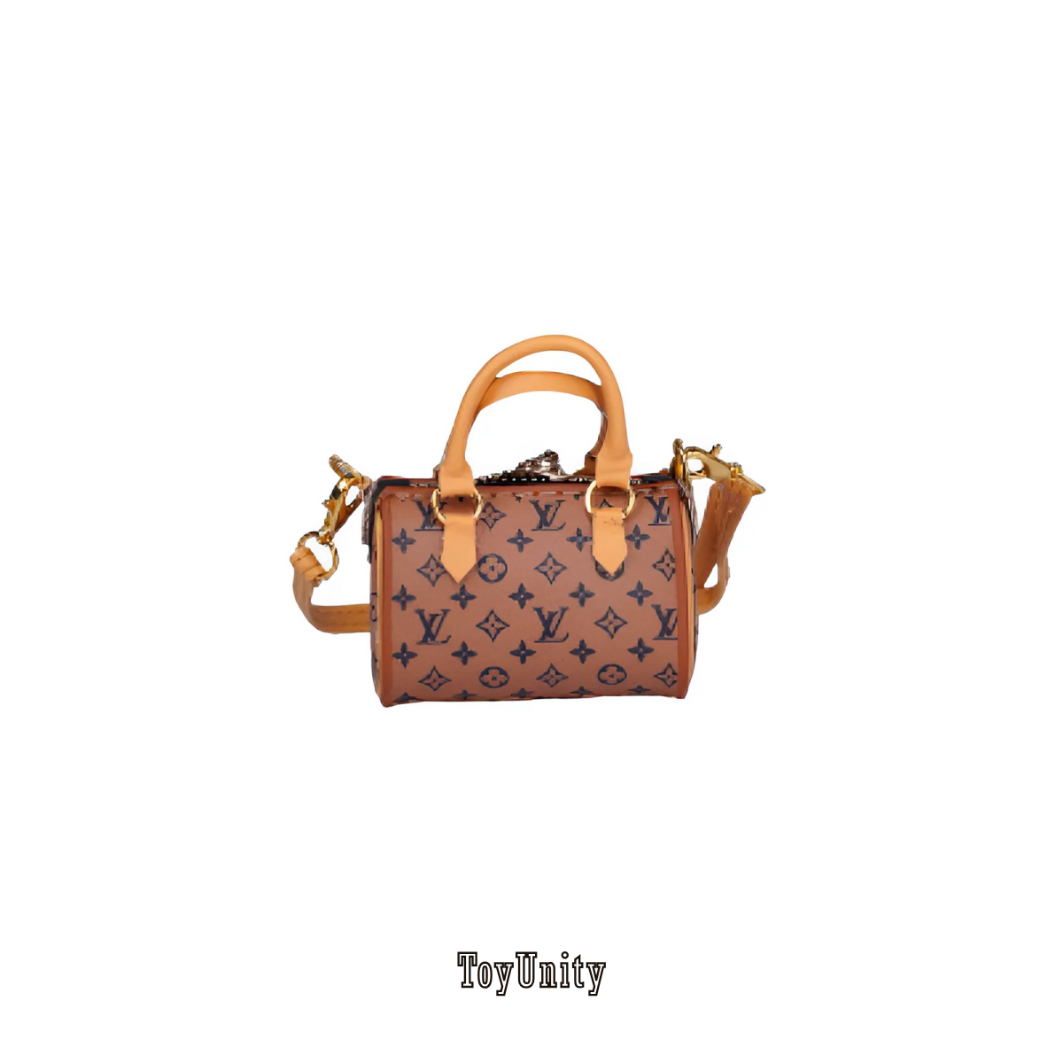 Labubu Mini Speedy Bag - Monogram Collection