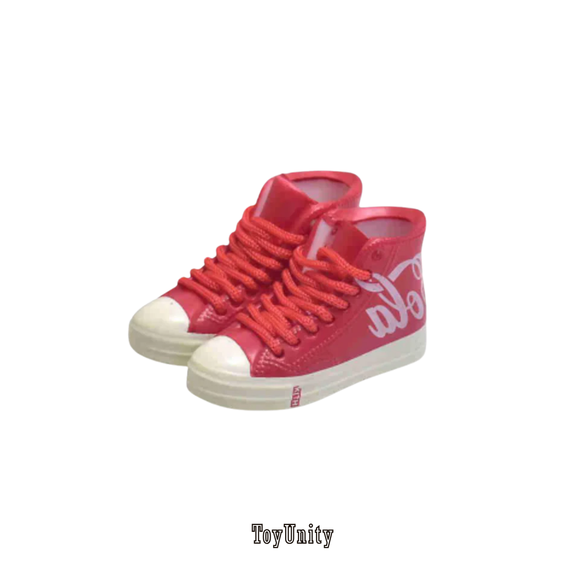 Dolls Inspired Miniature High Top Sneakers