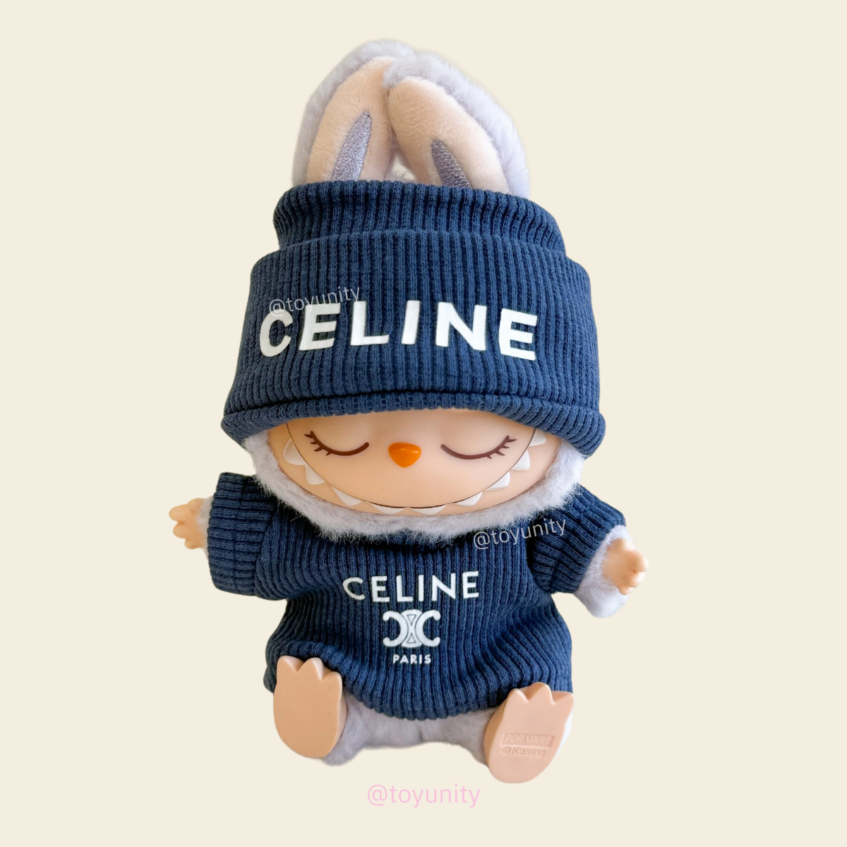 Labubu Luxe Knit Winter Set - CEL Inspired ToyUnity