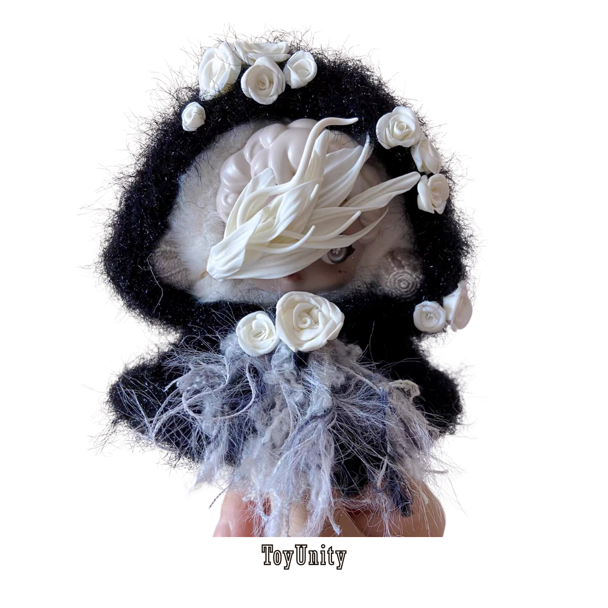 Gothic-Inspired Doll Hooded Cape & Eye Mask Set - ToyUnity