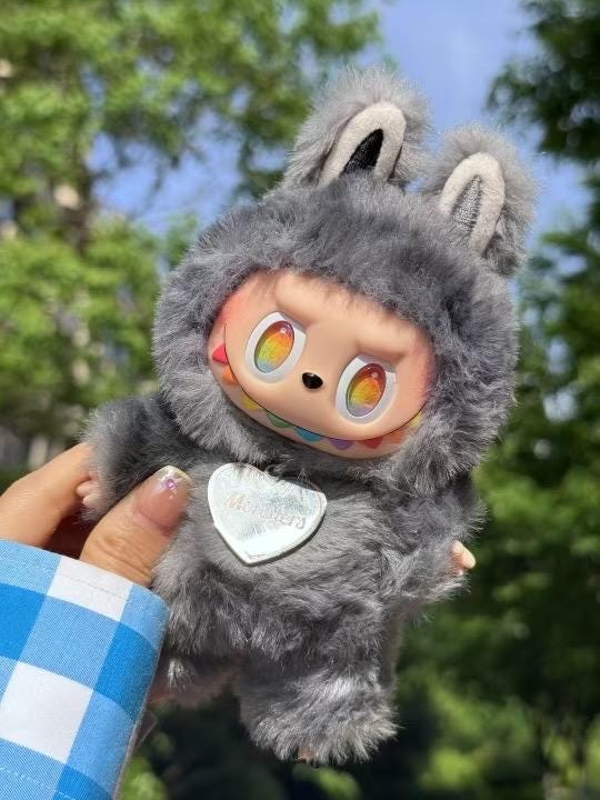 Custom labubu Doll Original V3 secret angel rainbow wings Handmade Modification | Limited RARE | DIY - ToyUnity