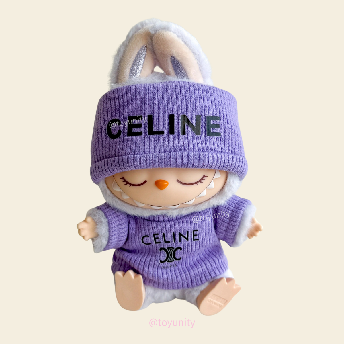 Labubu Luxe Knit Winter Set - CEL Inspired ToyUnity