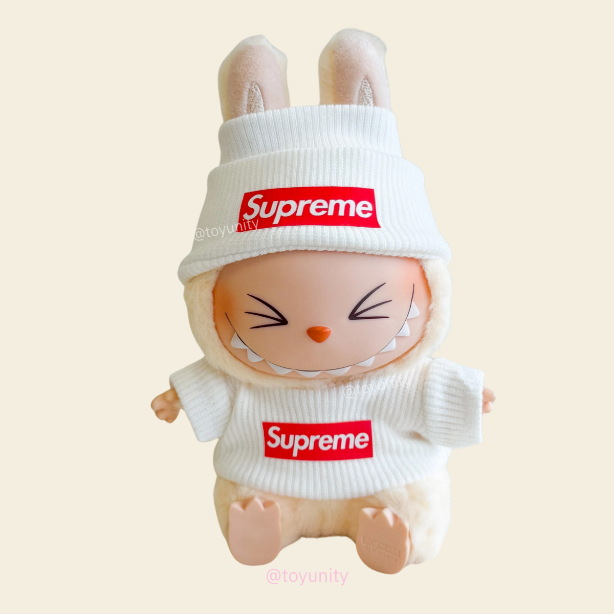 Labubu Streetwear Ribbed Set - Sup Inspired Box Logo ToyUnity