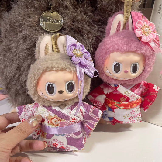 POP MART The Monsters Labubu Fashion Dress - Japanese Style Pink Kimono(pre-order 1-2 weeks arrive) - ToyUnity