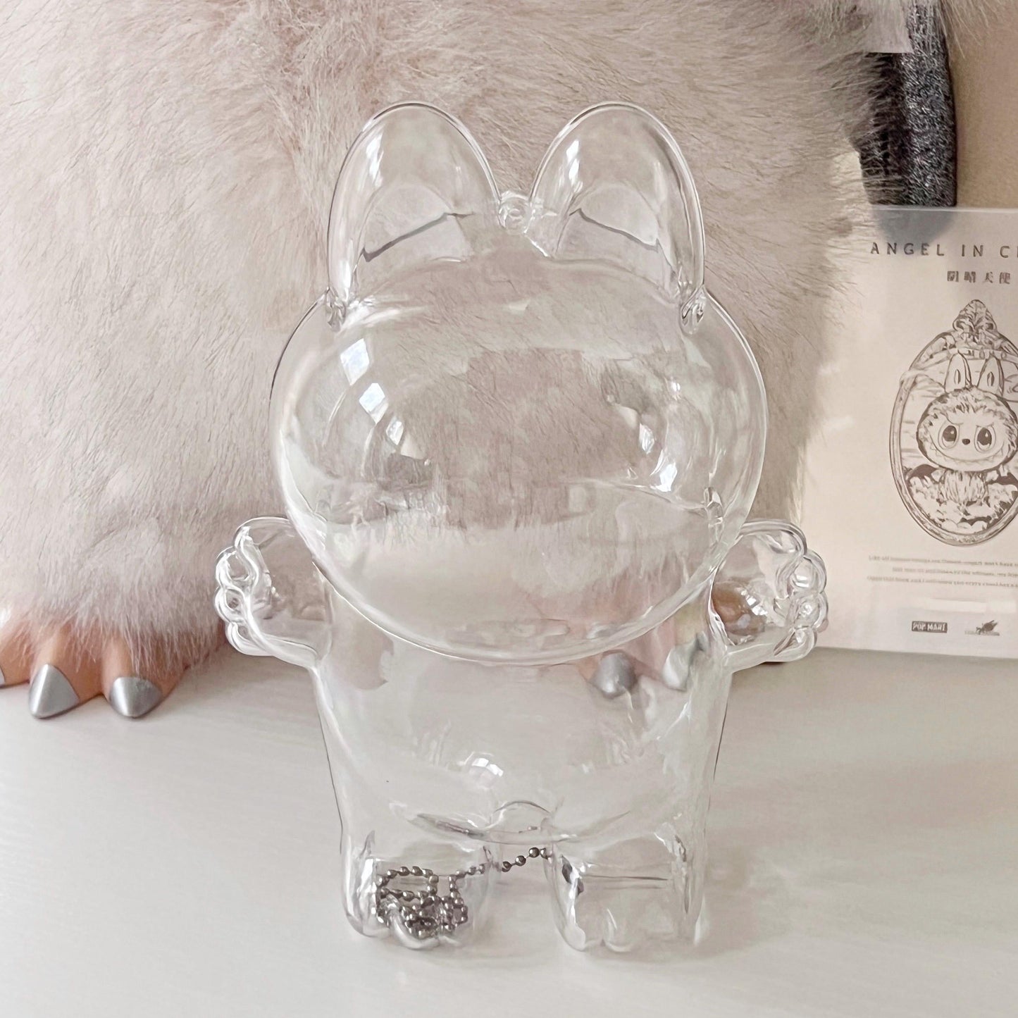 Custom labubu Acrylic Case Protector Clear | Limited RARE - ToyUnity