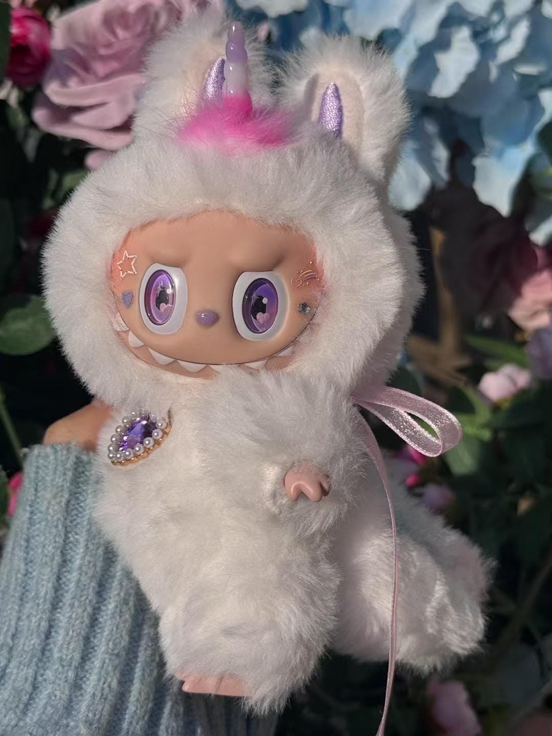 Custom labubu Doll Original unicorn Handmade Modification | Limited RARE | DIY - ToyUnity