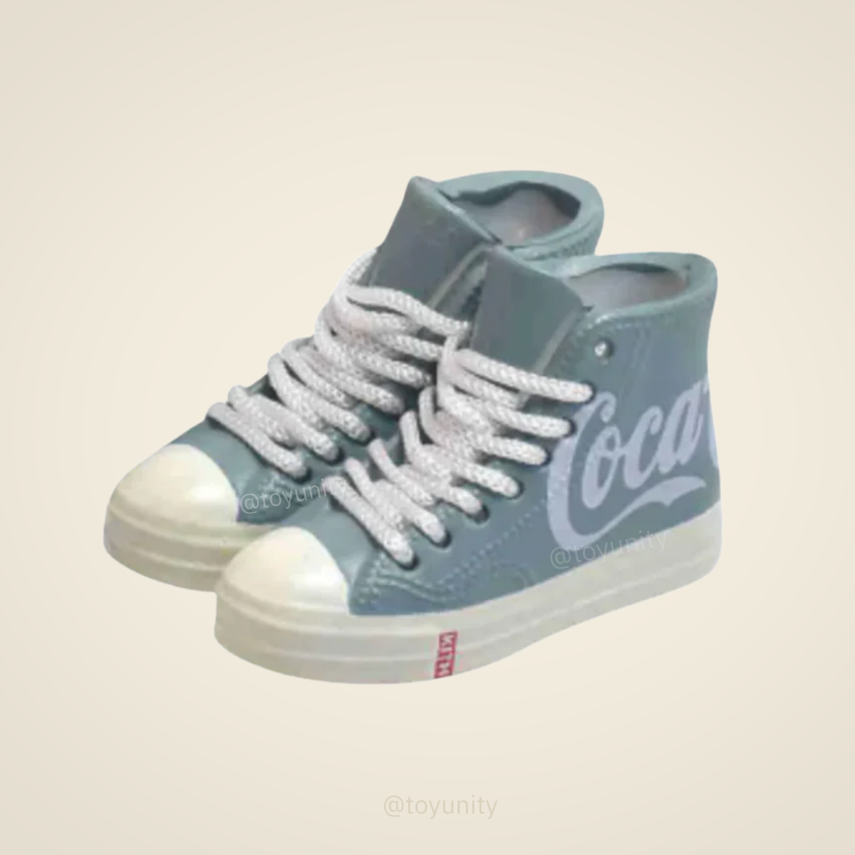 Mini Canvas High-Top Sneakers for Collectible Figures – 4 Color Options ToyUnity