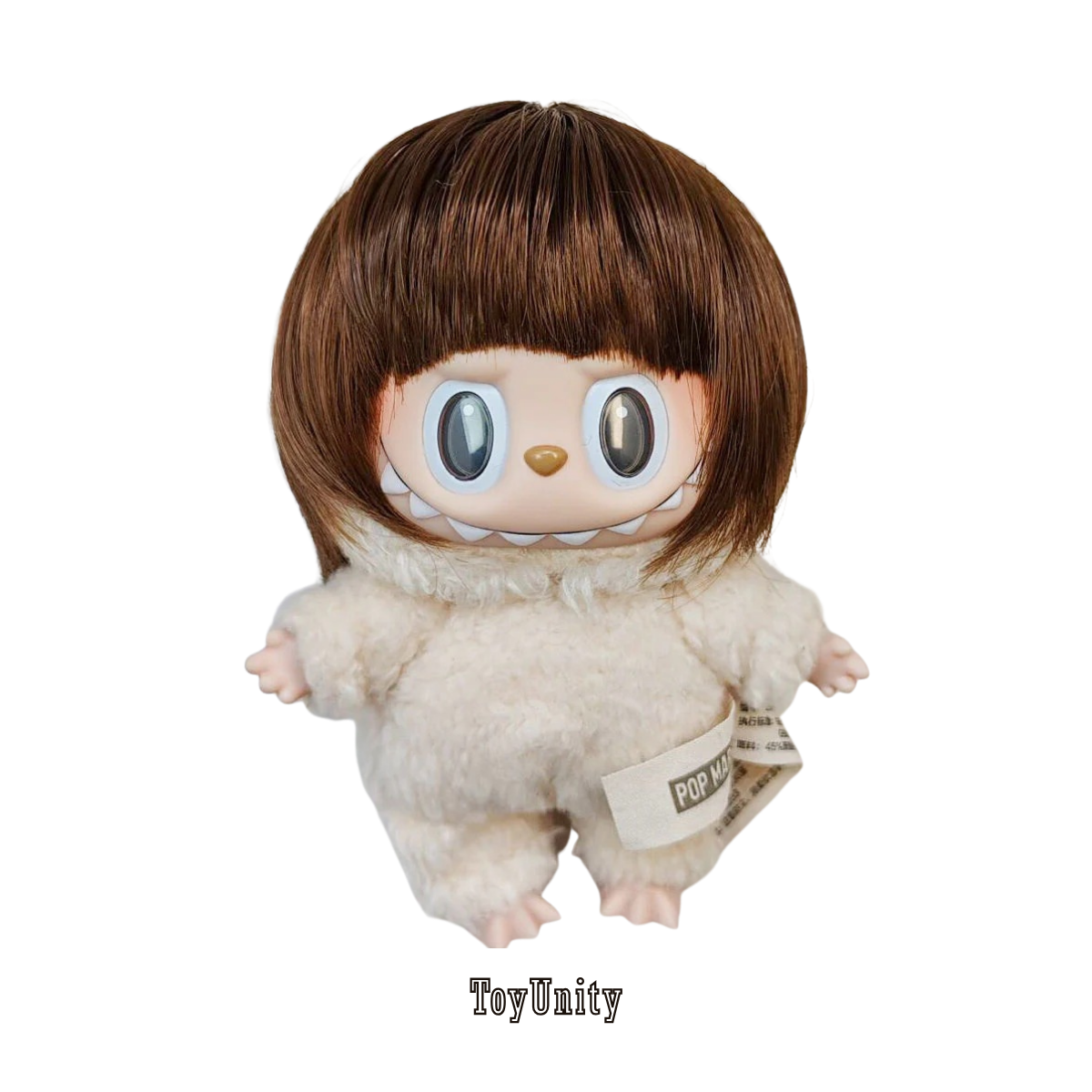 Labubu Cloth Pixie Color Pop Wig