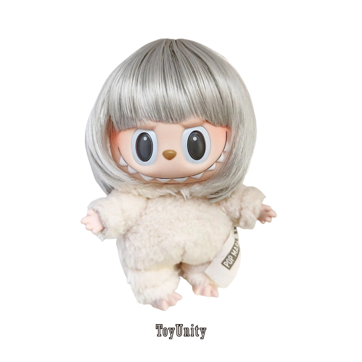 Labubu Cloth Pixie Color Pop Wig