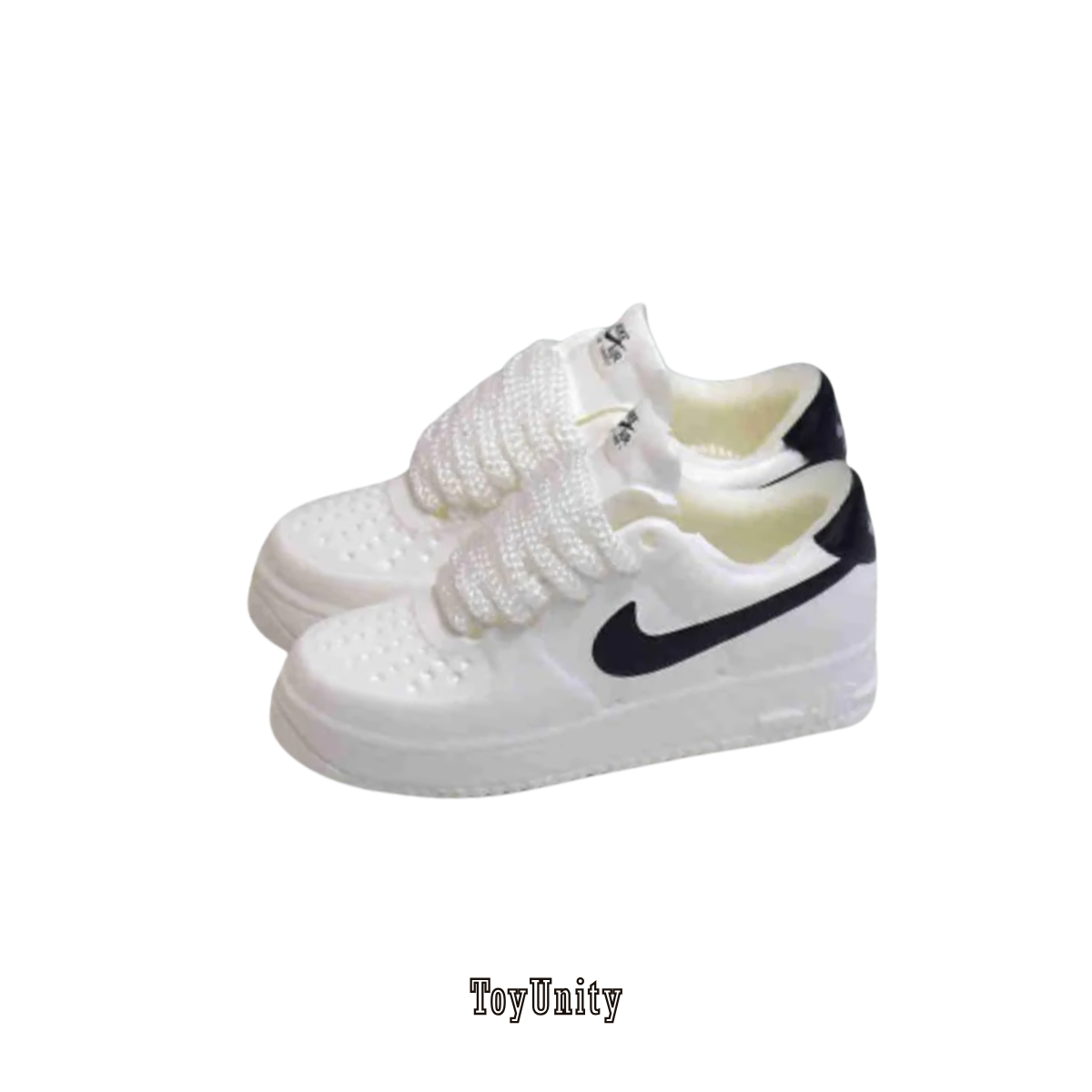 Dolls Inspired Miniature Sneakers White