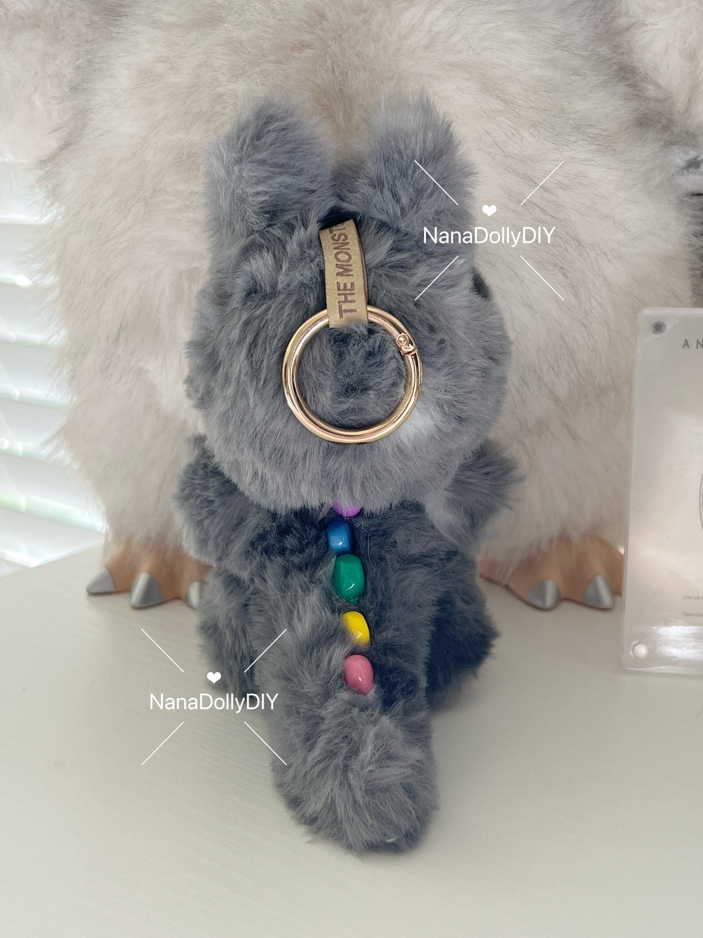 Custom labubu Doll Original V3 secret angel rainbow wings Handmade Modification | Limited RARE | DIY - ToyUnity