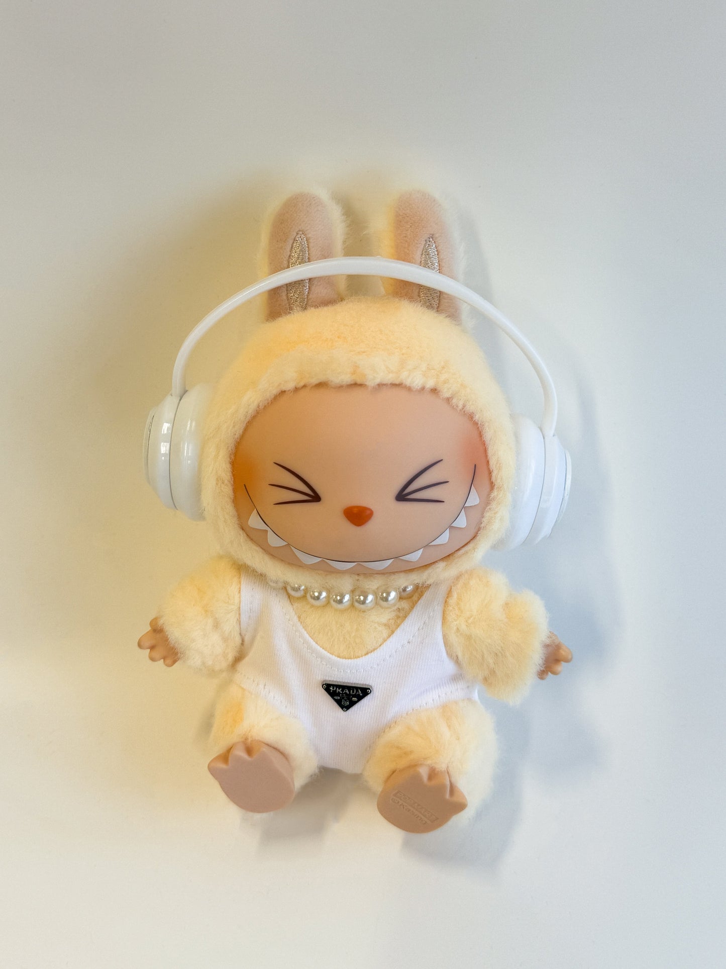 Labubu Designer Inspired White Beach Set (3 Items) - ToyUnity