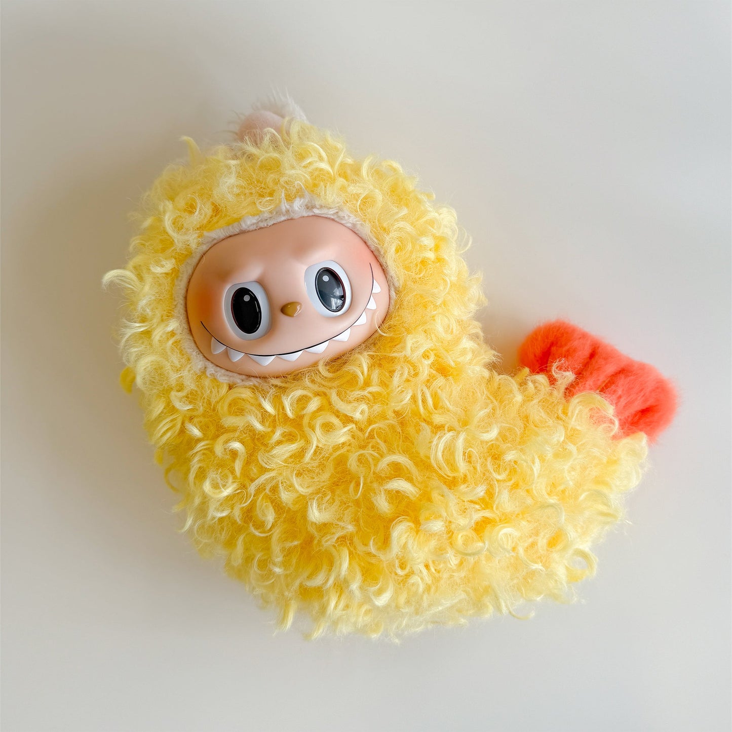 Labubu Fluffy Costume - Fried Shrimp Edition - ToyUnity