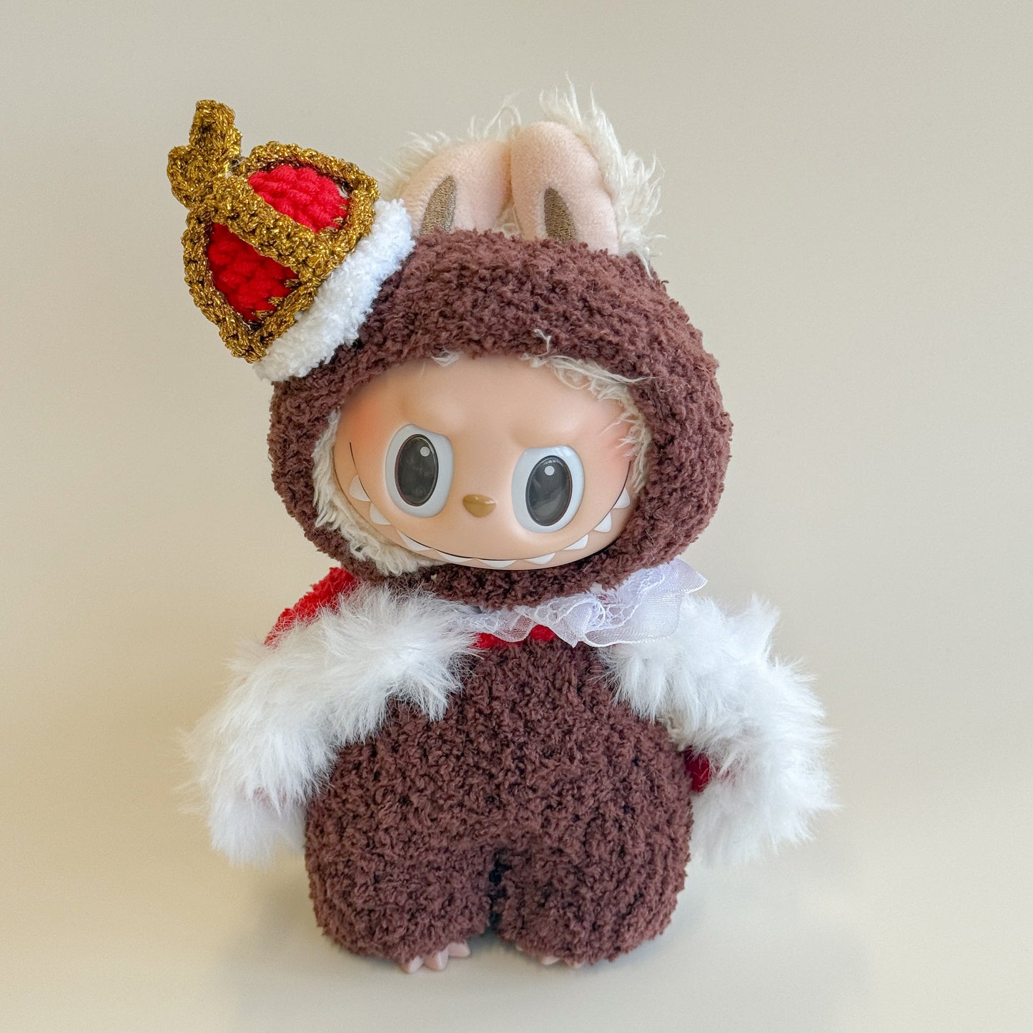 Labubu Royal King Outfit Set – Crown & Cape - ToyUnity