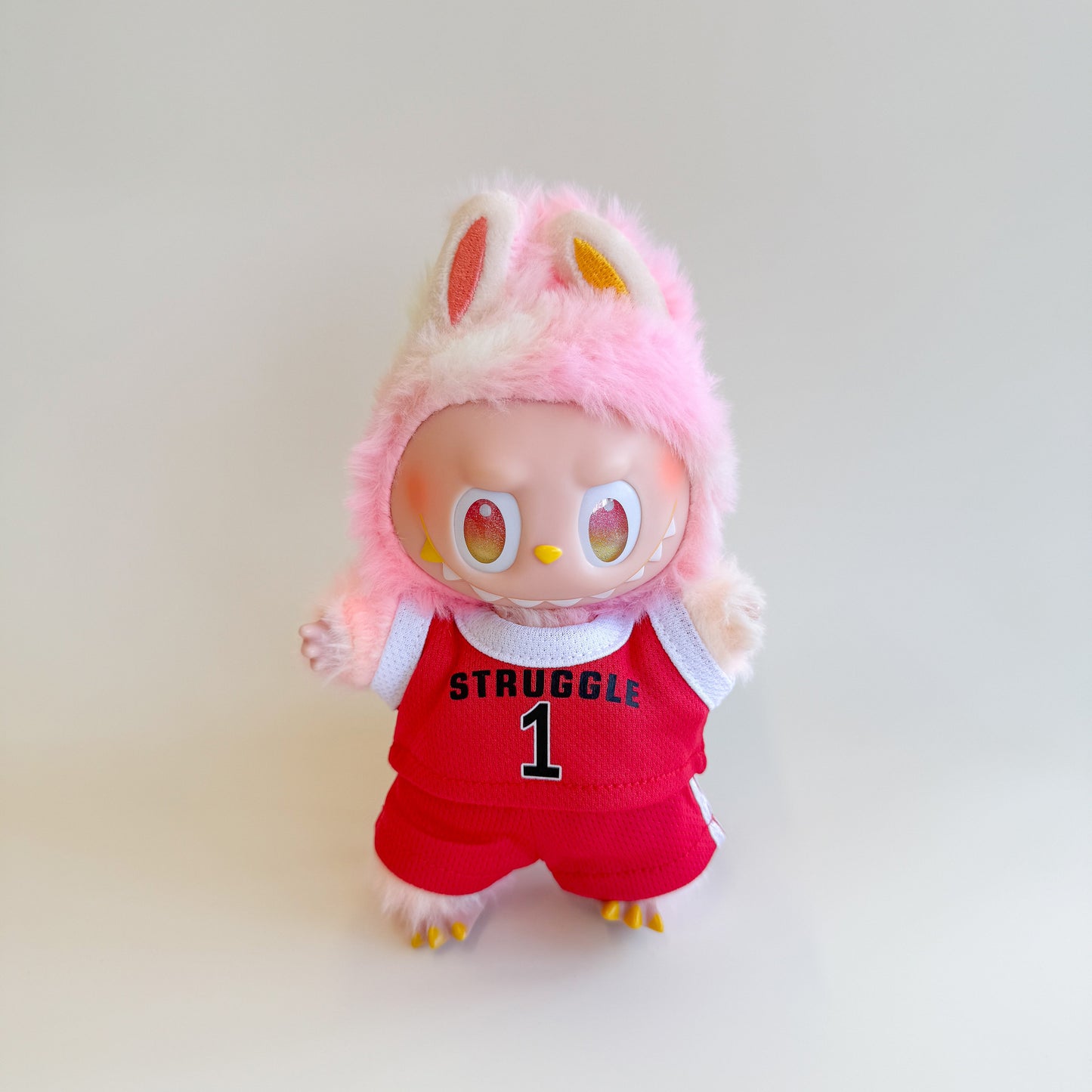 Labubu Basketball Uniform Set - "STRUGGLE 1" Sports Jersey Collection - ToyUnity