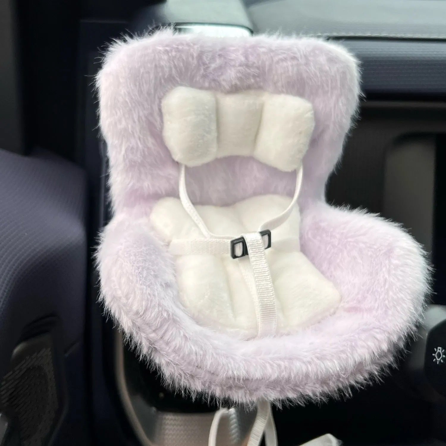 Labubu Plush Car Seat - Pastel Collection (5 Colors) - ToyUnity