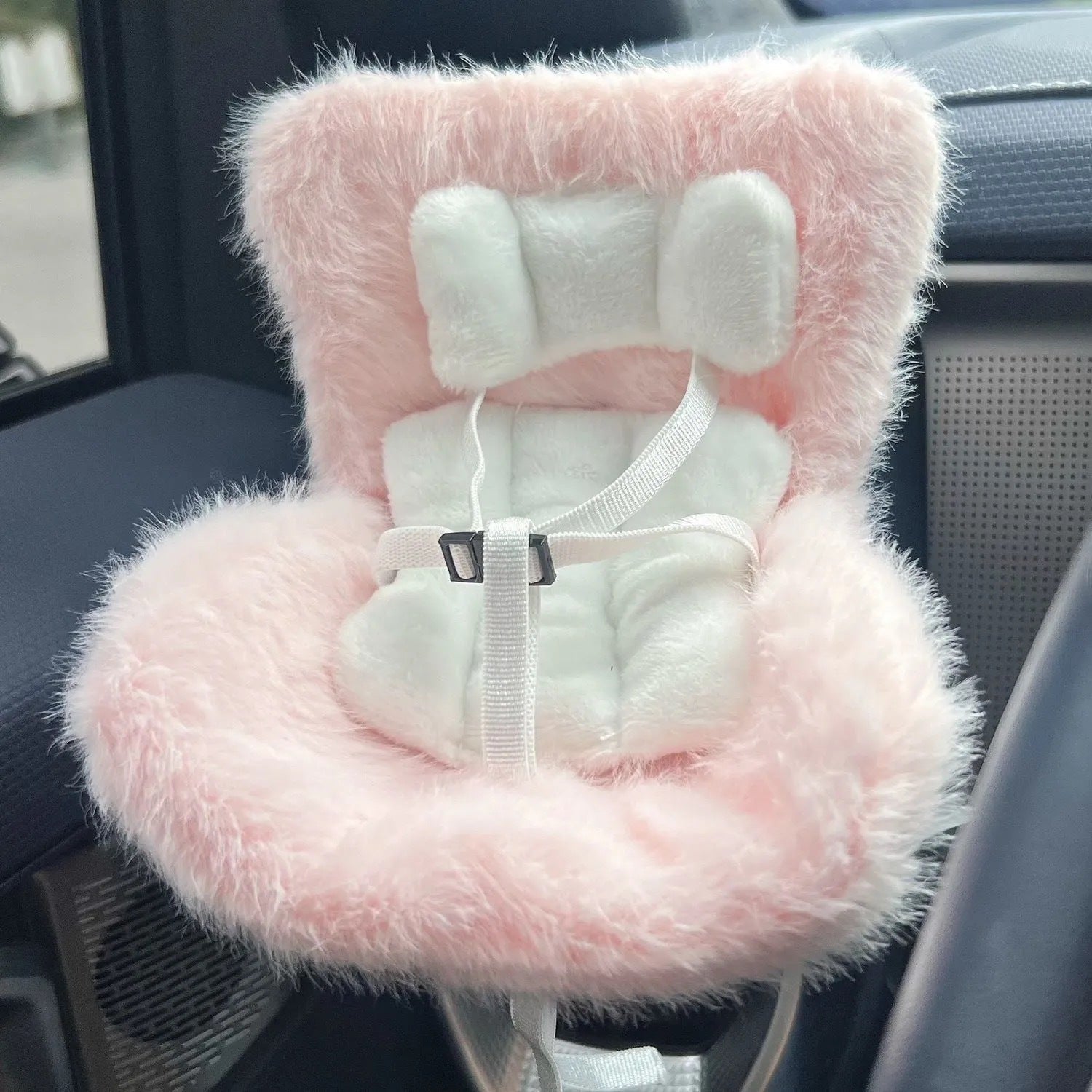 Labubu Plush Car Seat - Pastel Collection (5 Colors) - ToyUnity