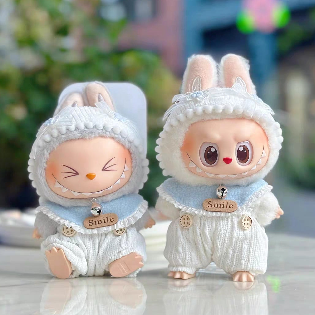 The Monsters Labubu Cloth Dainty Bell Overalls Set 1