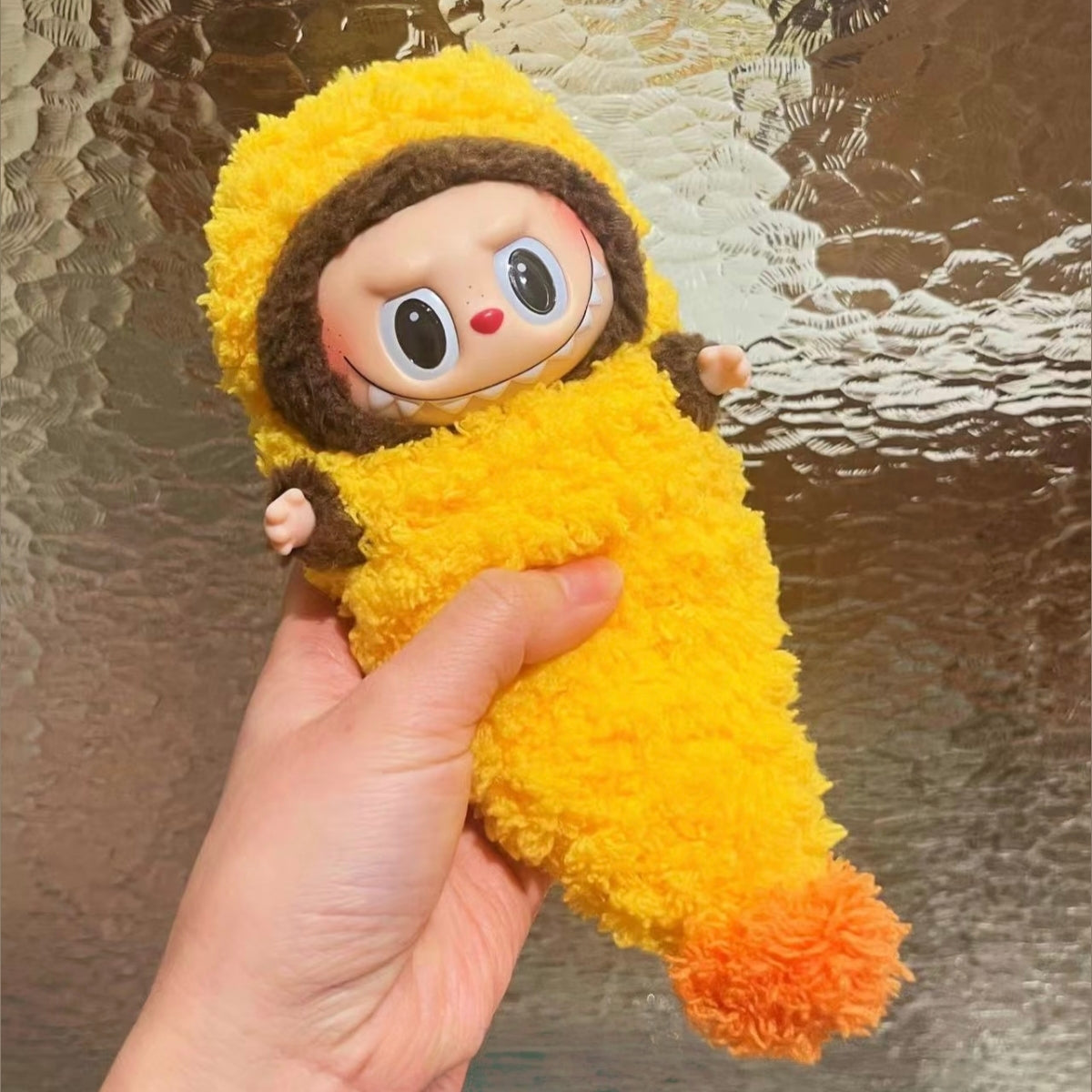 The Monsters Labubu Cloth Ebi Fry Baby Jumpsuit 1