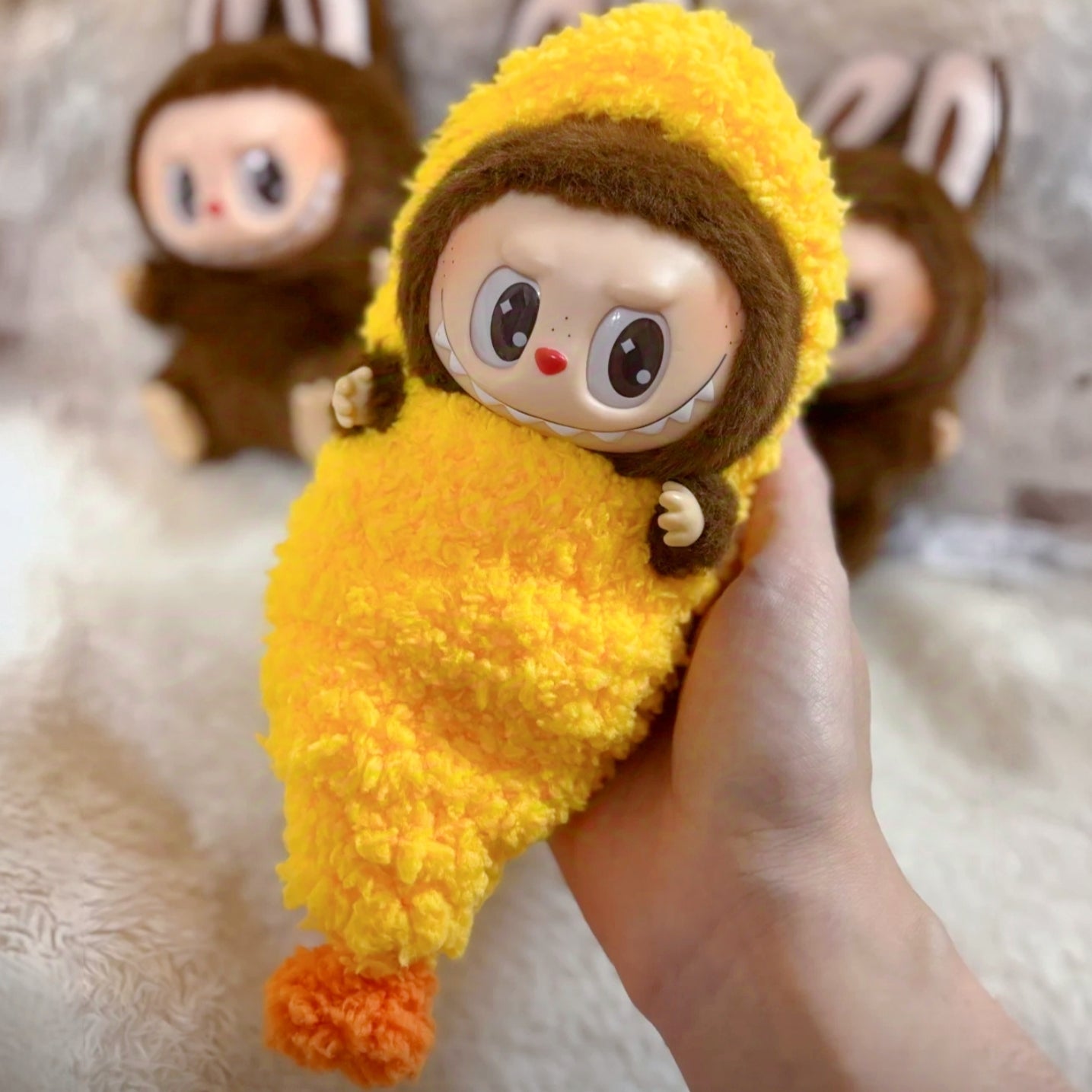 The Monsters Labubu Cloth Ebi Fry Baby Jumpsuit 3