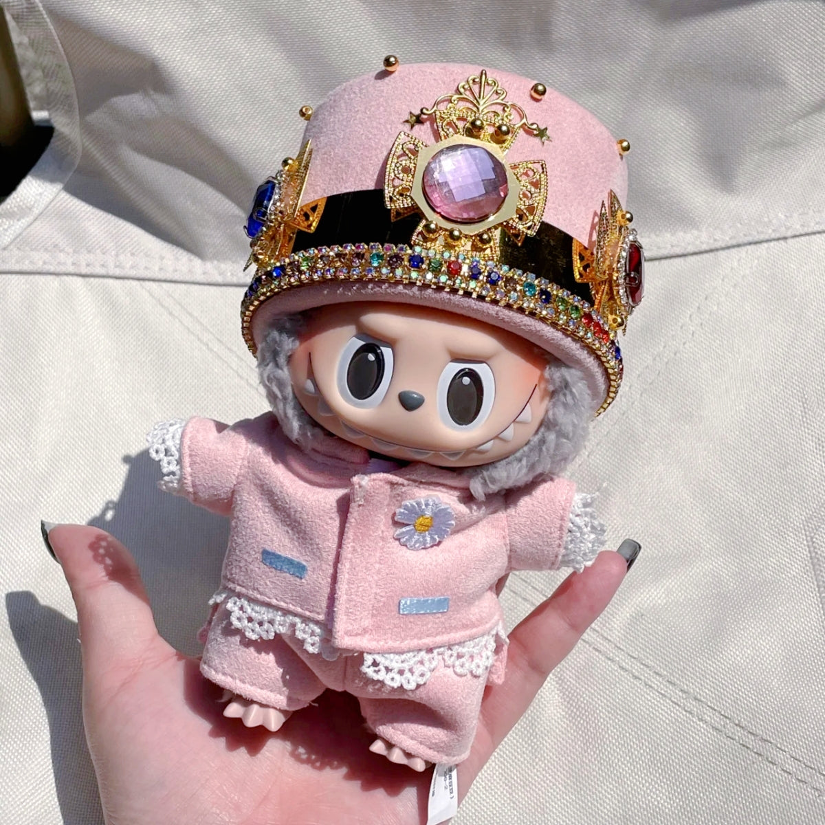 The Monsters Labubu Cloth Pink Dynasty Stage Costume - 068 - ToyUnity