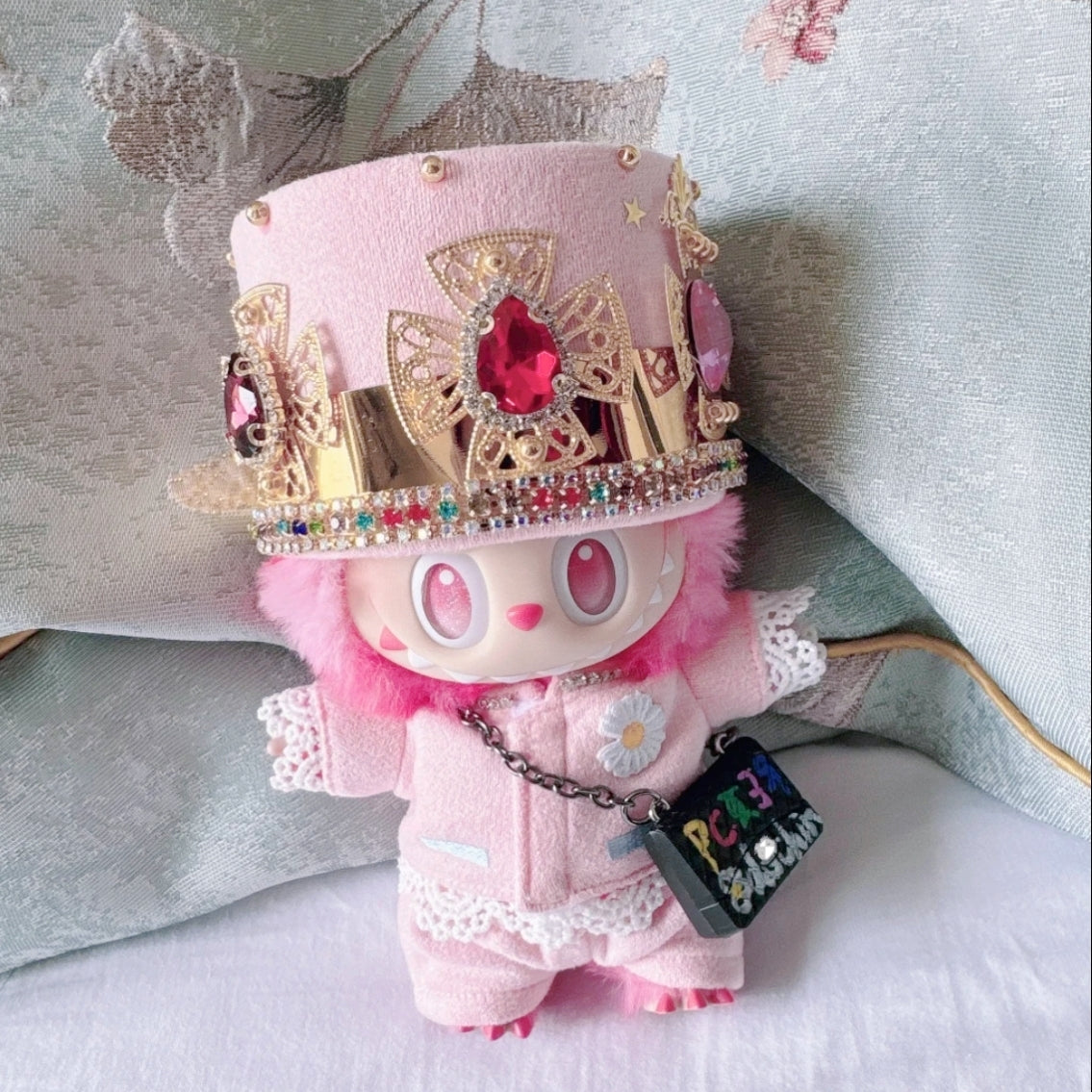 The Monsters Labubu Cloth Pink Dynasty Stage Costume - 068 - ToyUnity