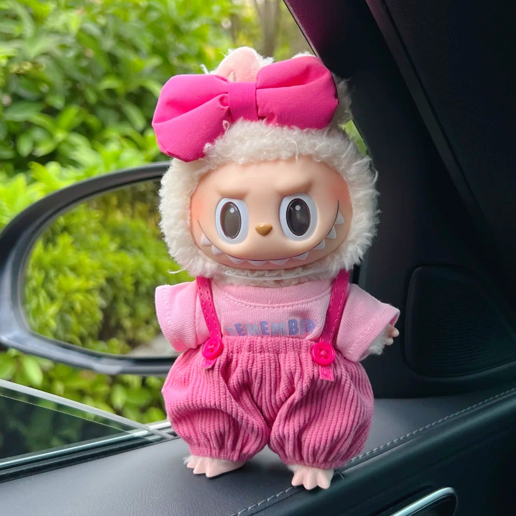 The Monsters Labubu Cloth Lovely Rosie Overalls Set - 045 - ToyUnity