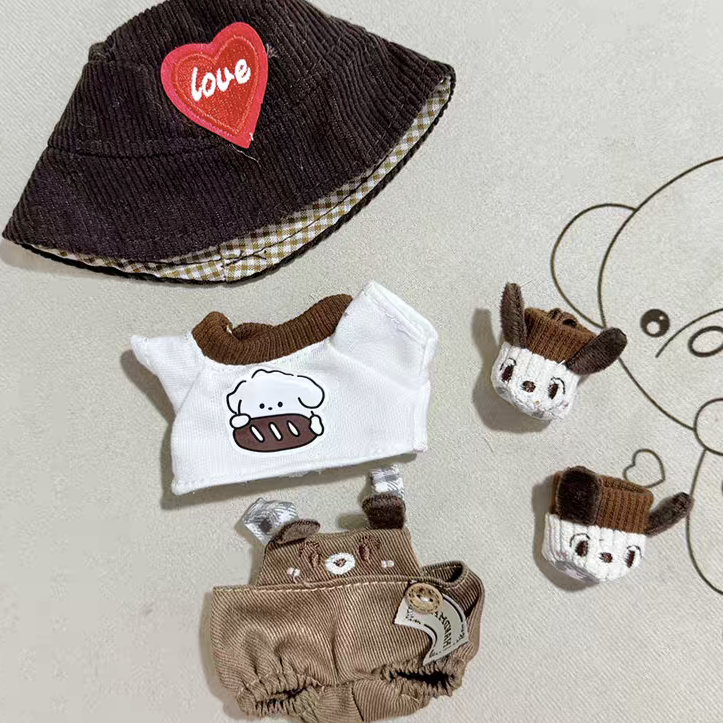 The Monsters Labubu Cloth Puppy Playtime Overalls Set - 033 - ToyUnity