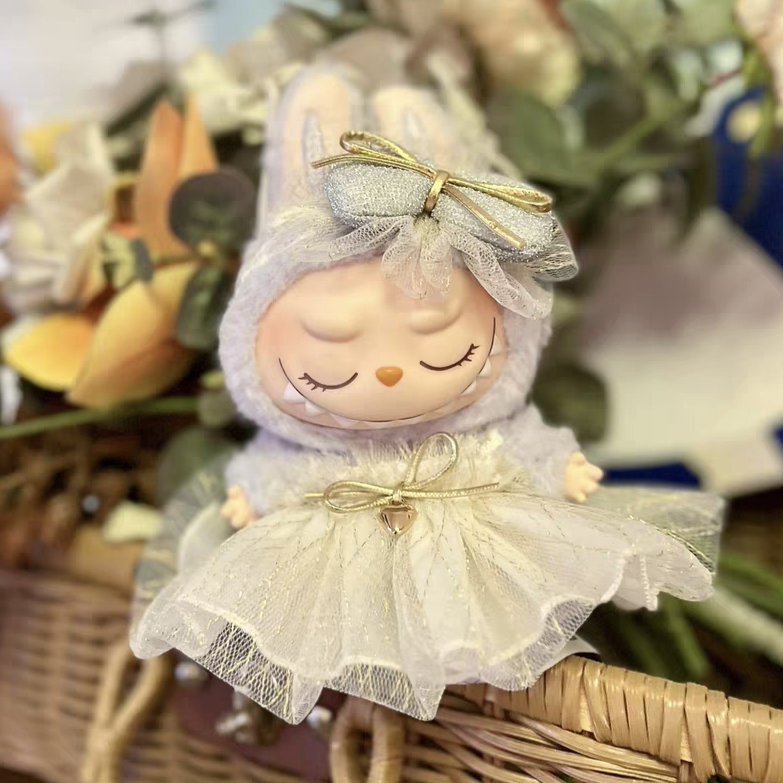 The Monsters Labubu Cloth Shimmer Tulle Princess Gown - 014 - ToyUnity