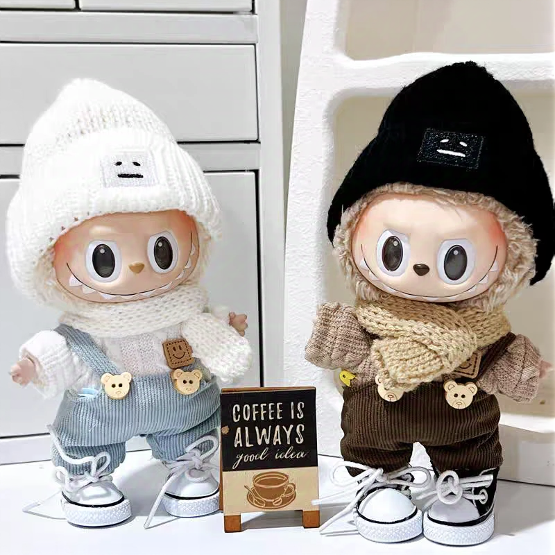 The Monsters Labubu Cloth Sporty Bear Overalls Set - 009 - ToyUnity