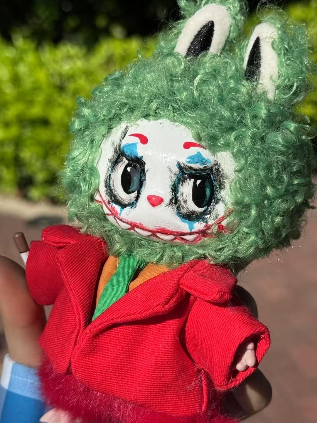 Custom labubu Doll Original joker Handmade Modification | Limited RARE | DIY