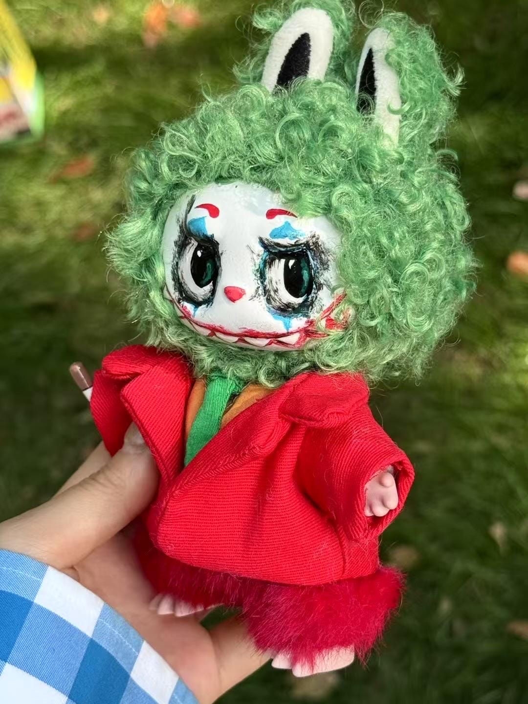Custom labubu Doll Original joker Handmade Modification | Limited RARE | DIY