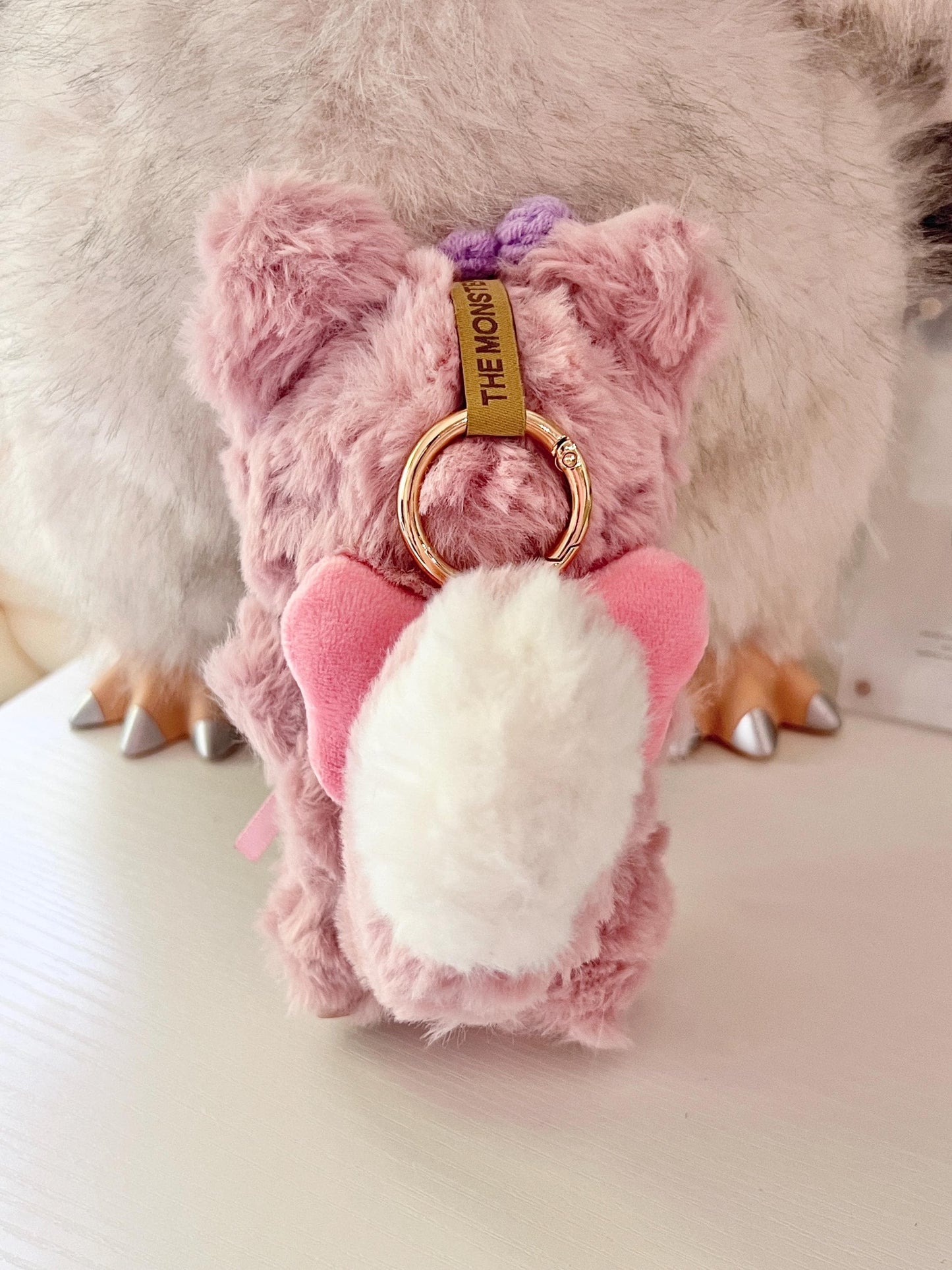 Custom labubu Doll Original Lina Bell pink Handmade Modification | Limited RARE | DIY