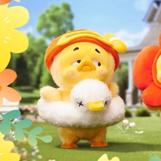 Upset Duck V2 Act Cute Duck Soft material jointed Doll - ToyUnity