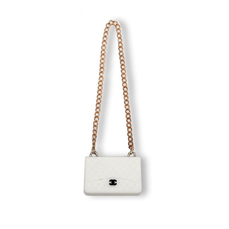 POP MART The Monsters Labubu Fashion Dress - Labubu White Chanel Style Bag - ToyUnity