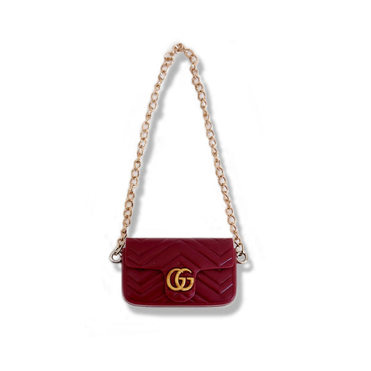 POP MART The Monsters Labubu Fashion Dress - Labubu Gucci Style Red Bag - ToyUnity