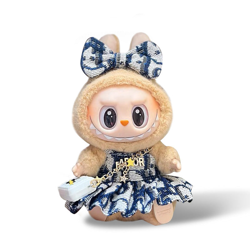 POP MART The Monsters Labubu Fashion Dress - Dior Style Skirt+ Bow + Dior Style Bag(Pre-order 1-2 weeks arrive) - ToyUnity