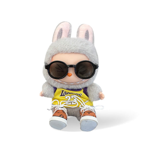POP MART The Monsters Labubu Fashion Dress - Labubu 23 Jersey + Sunglasses + LV Shoes - ToyUnity