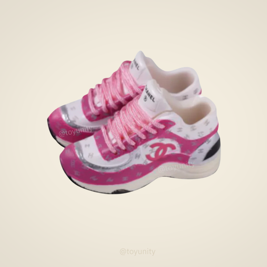 Dolls Coco Inspired Luxury Trainers Hot Pink ToyUnity