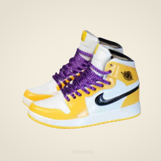 Dolls Lakers Inspired High-Top Trainers ToyUnity